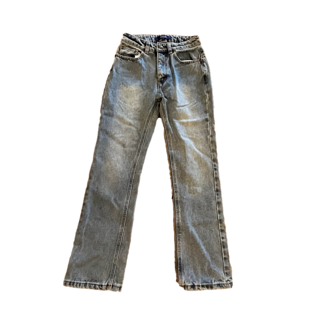 NWT Cavalli Class by Roberto Cavalli High Rise Cropped Jeans 24 Blue